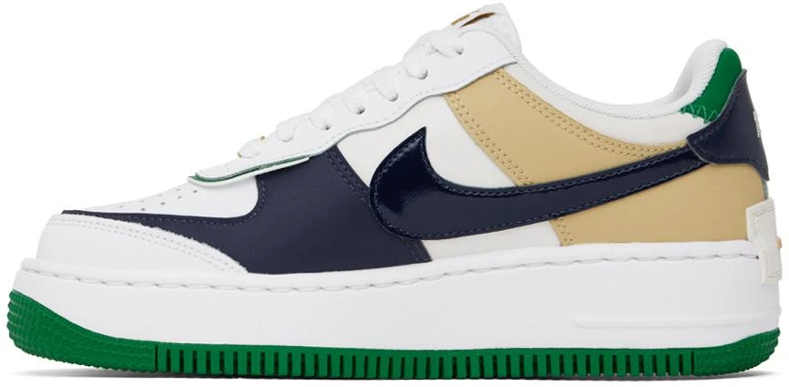 NIKE White Air Force 1 Shadow Sneakers 3