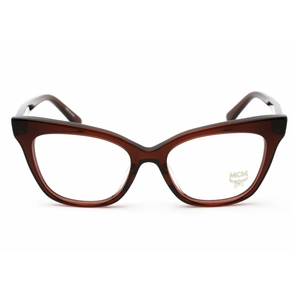 MCM MCM Women's Eyeglasses - Red Cat Eye Full-Rim Acetate Frame Clear Lens | MCM2720 615 2