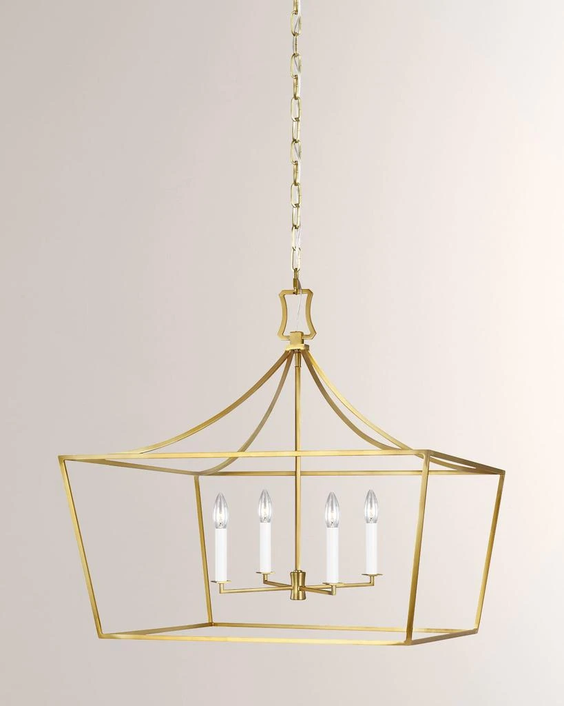 C&M by Chapman and Myers 4 - Light Wide Lantern  Southold By Chapman & Myers 1