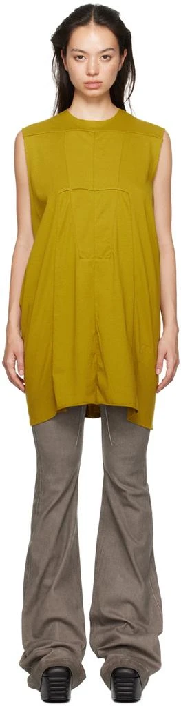 Rick Owens Yellow Luxor SL Tank Top 1