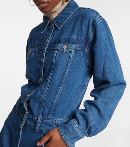 7 For All Mankind Western denim jumpsuit 4