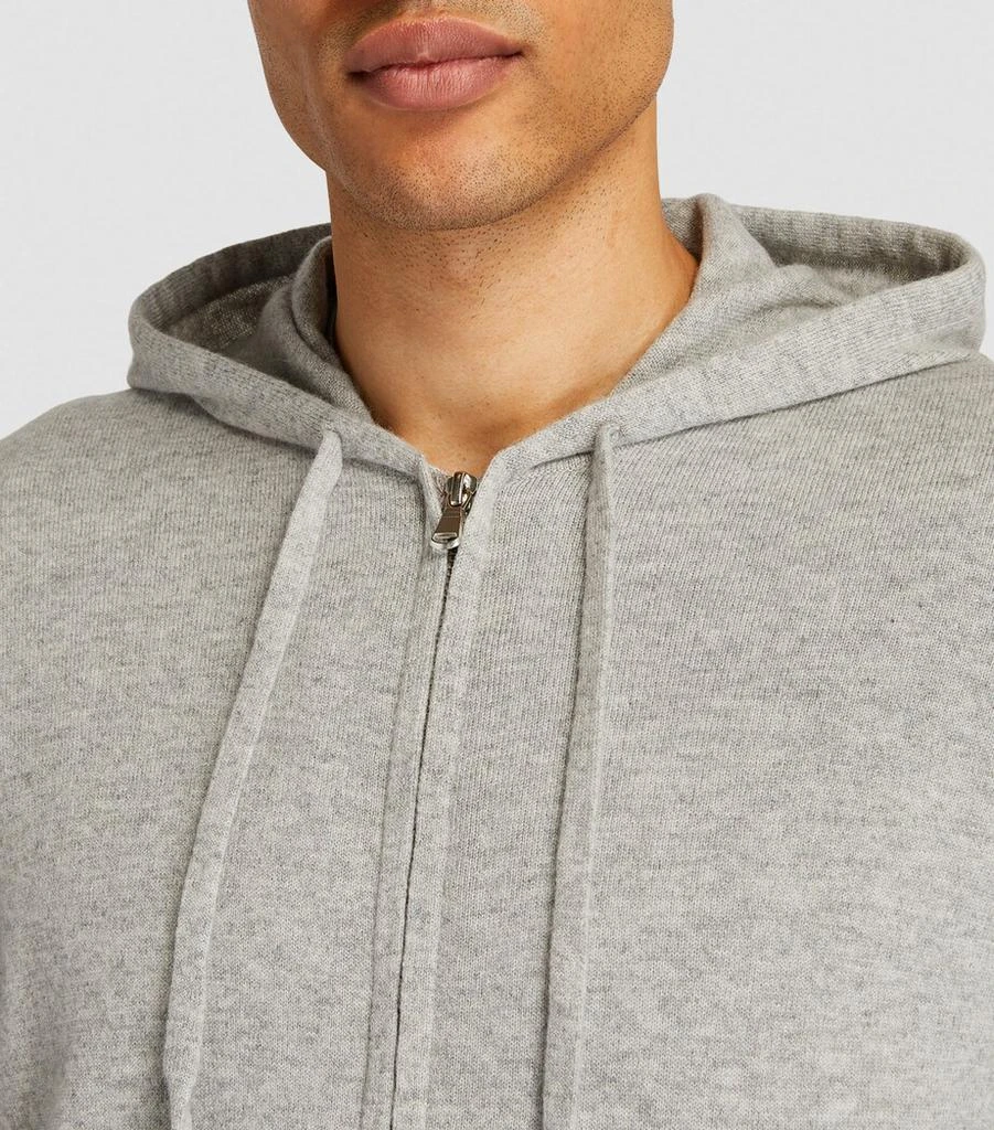 Sunspel Cashmere Zip-Up Hoodie 6