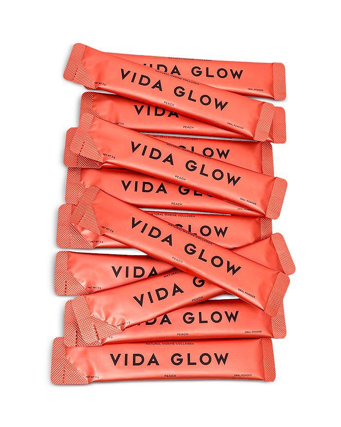 Vida Glow Natural Marine Collagen Dietary Supplement - Peach