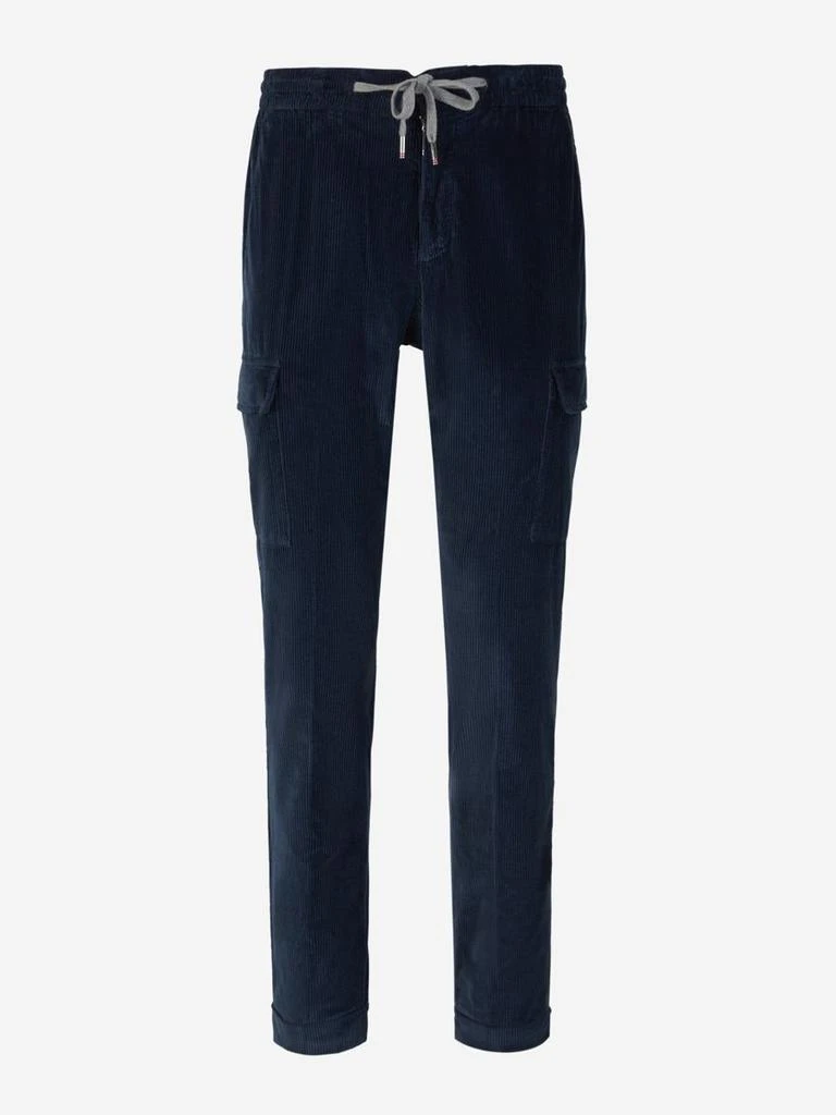 Marco Pescarolo Marco Pescarolo Corduroy Cotton Joggers 6