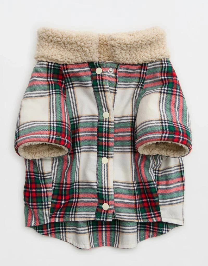 OFFLINE OFFLEASH By Aerie Flannel Dog Shirt 2