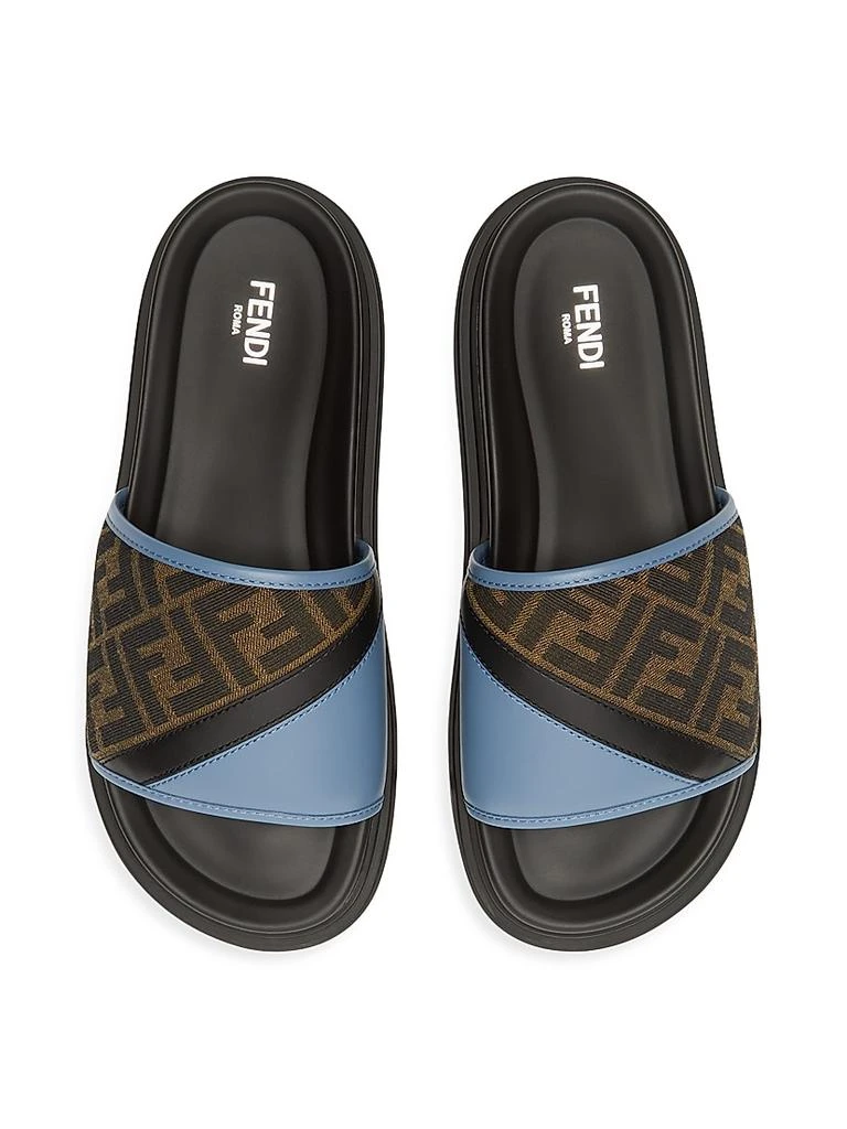 Fendi Logo Sandals 4
