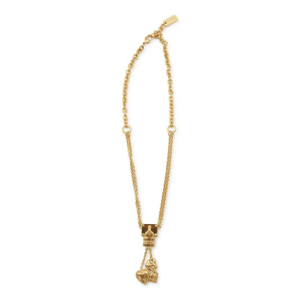 Chloé Chloé Lock Pendant Necklace