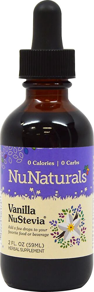 NuNaturals Vanilla NuStevia 2 fl oz 1