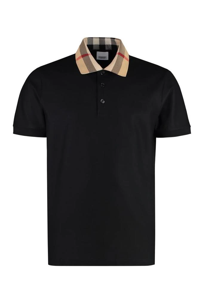 Burberry Burberry Cotton Piqué Polo Shirt 1
