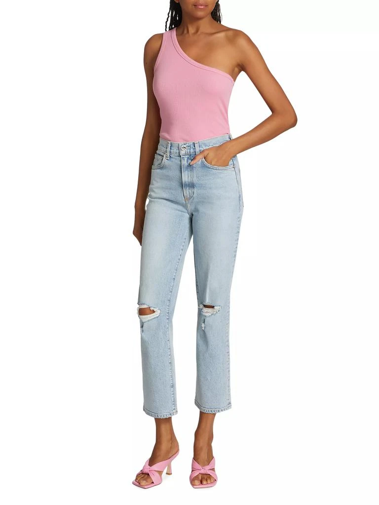 Le Jean Sabine Modern Ankle Straight High-Rise Jeans 2