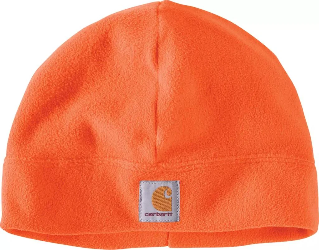 Carhartt Carhartt Fleece Beanie Hat Brite Orange 1