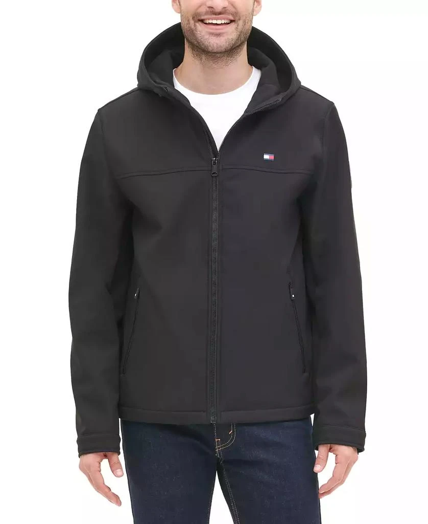 Tommy Hilfiger Men's Hooded Soft-Shell Jacket, Created for Macy's 1