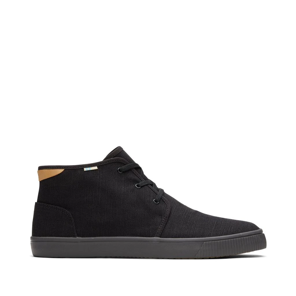 black canvas mens carlo mid top sneakers – On Sale Now with  display picture 3