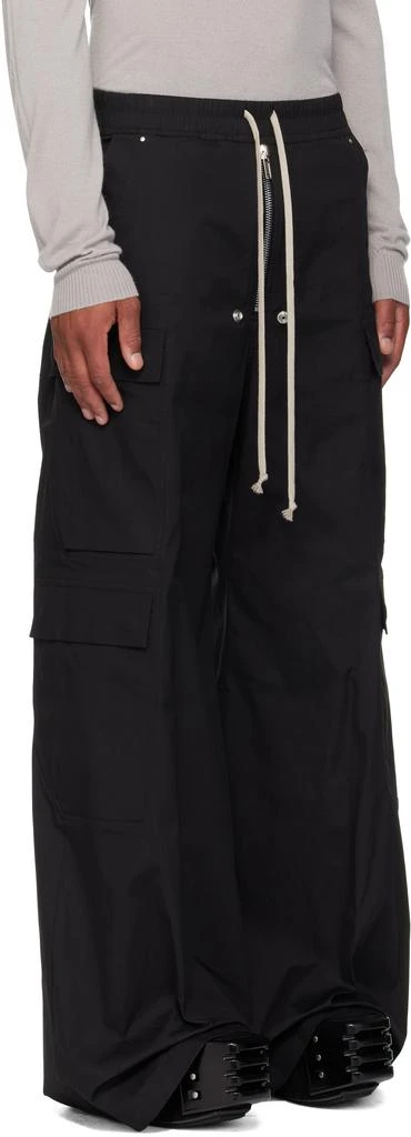 Rick Owens Black Concordians Cargobelas Cargo Pants 2