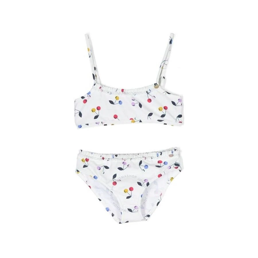 Bonpoint Cherry-Printed Two Piece Swimsuit 1