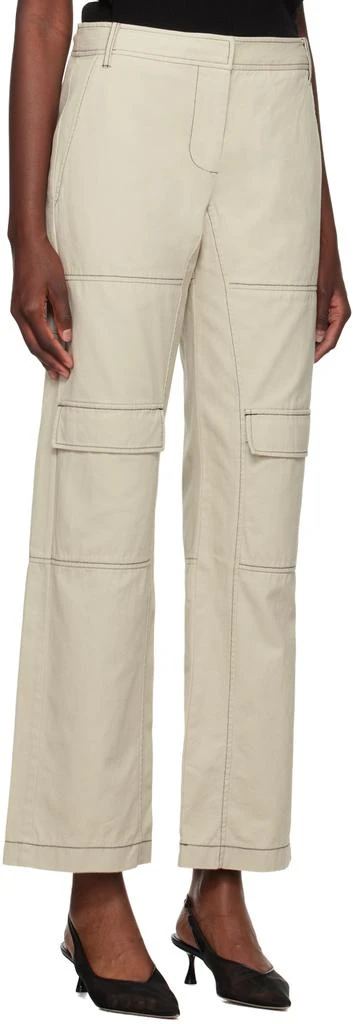 Bec & Bridge Beige Flynn Trousers 2