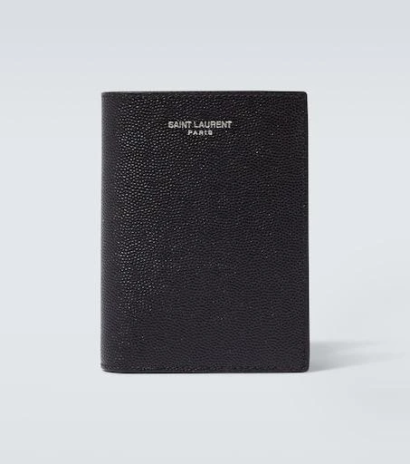 Yves Saint Laurent Logo leather wallet 1
