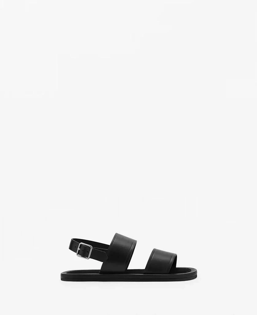 Mango Men's Leather Strap Sandals 4