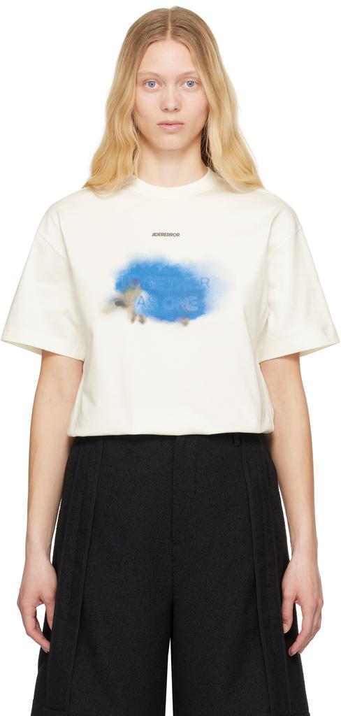 ADER error ホワイト Eternity Product. 46 Tシャツ White Eternity Product. 46 T-shirt by ADER error on Sale