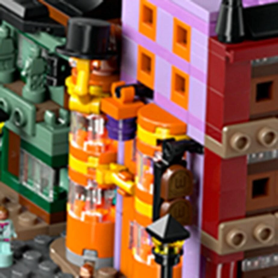 LEGO Harry Potter Diagon Alley Wizarding Shops Set 76444 4
