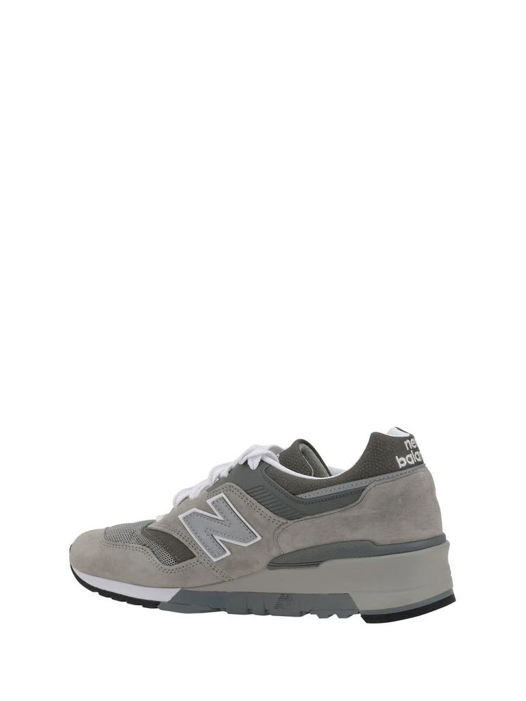 New Balance New Balance '997' Grey Suede Blend Sneakers 3