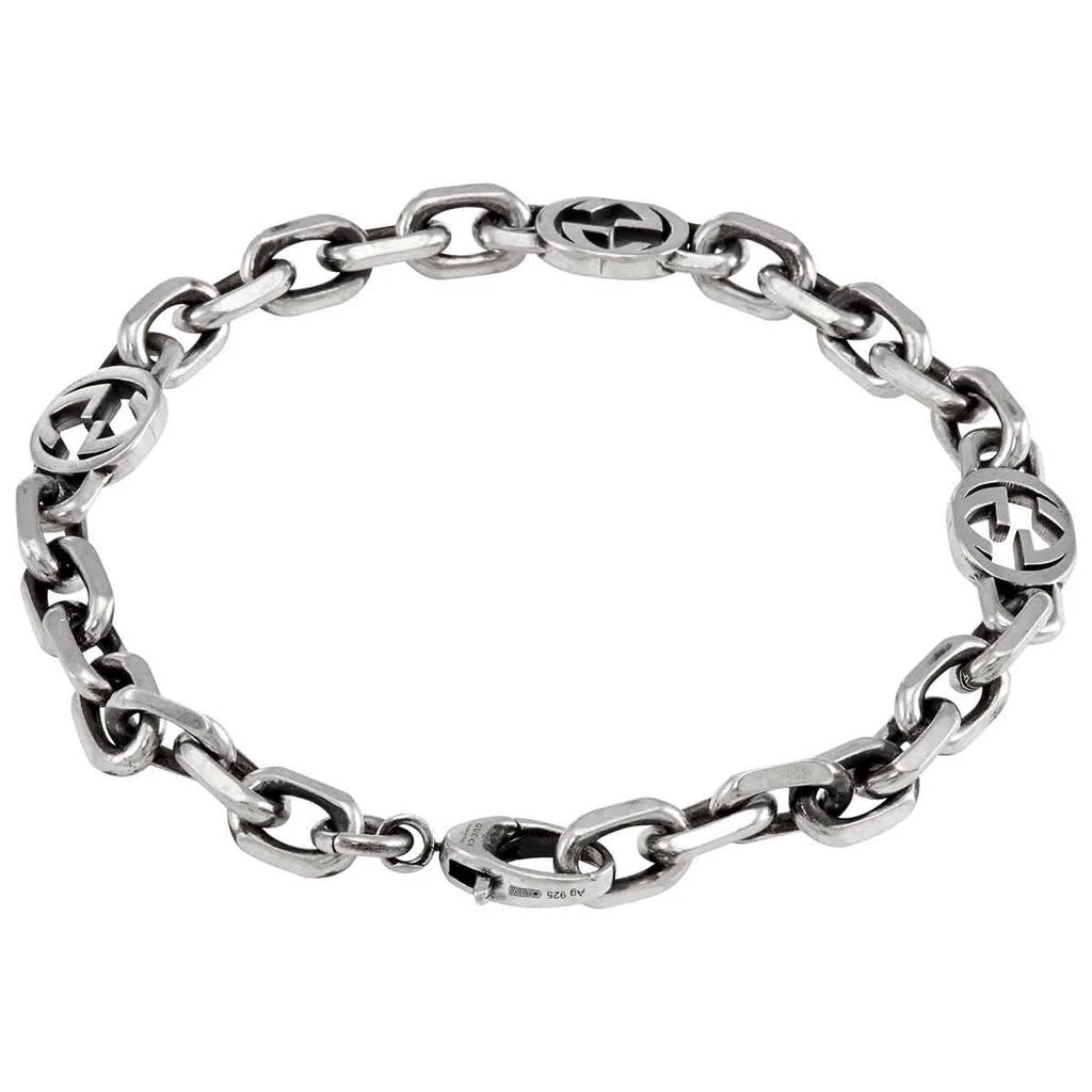 Gucci Silver bracelet with Interlocking G 3