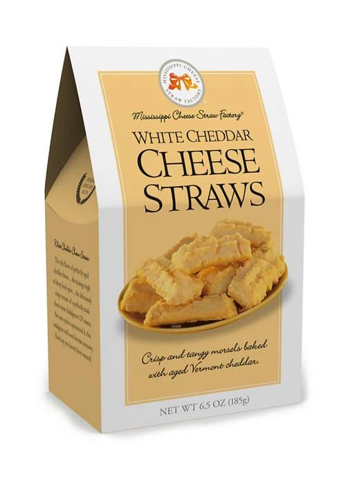 Mississippi Cheese Straw Factory White Cheddar Straws