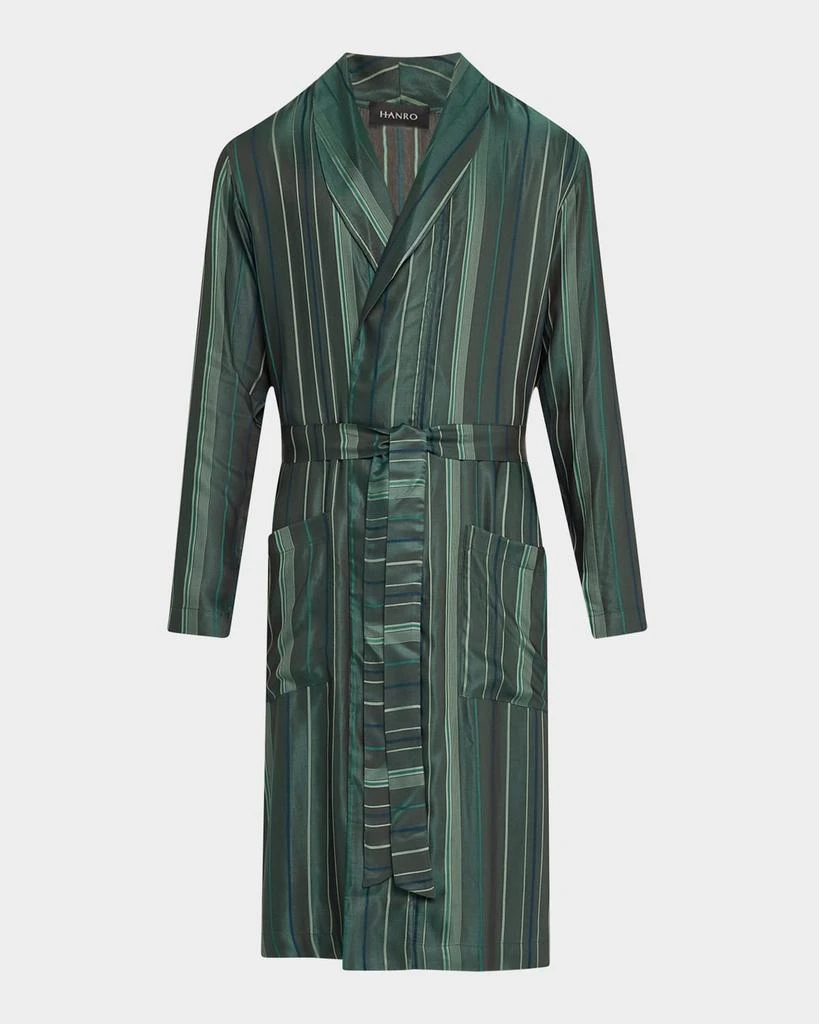Hanro Men's Selection 140th Anniversary Silk Robe 1