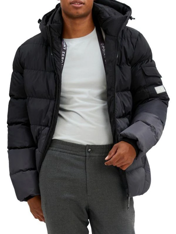 Point Zero Bomber Puffer Jacket 1