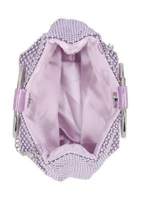 Jessica McClintock Mcclintock Gwenyth Mesh Ball Ring Crossbody 3