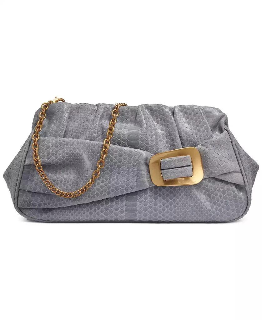 Donna Karan Bella Skipper Snake Leather Clutch 1