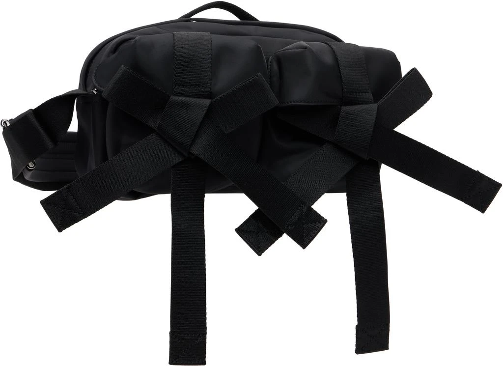 Simone Rocha Black Classic Bow Crossbody Bag 2