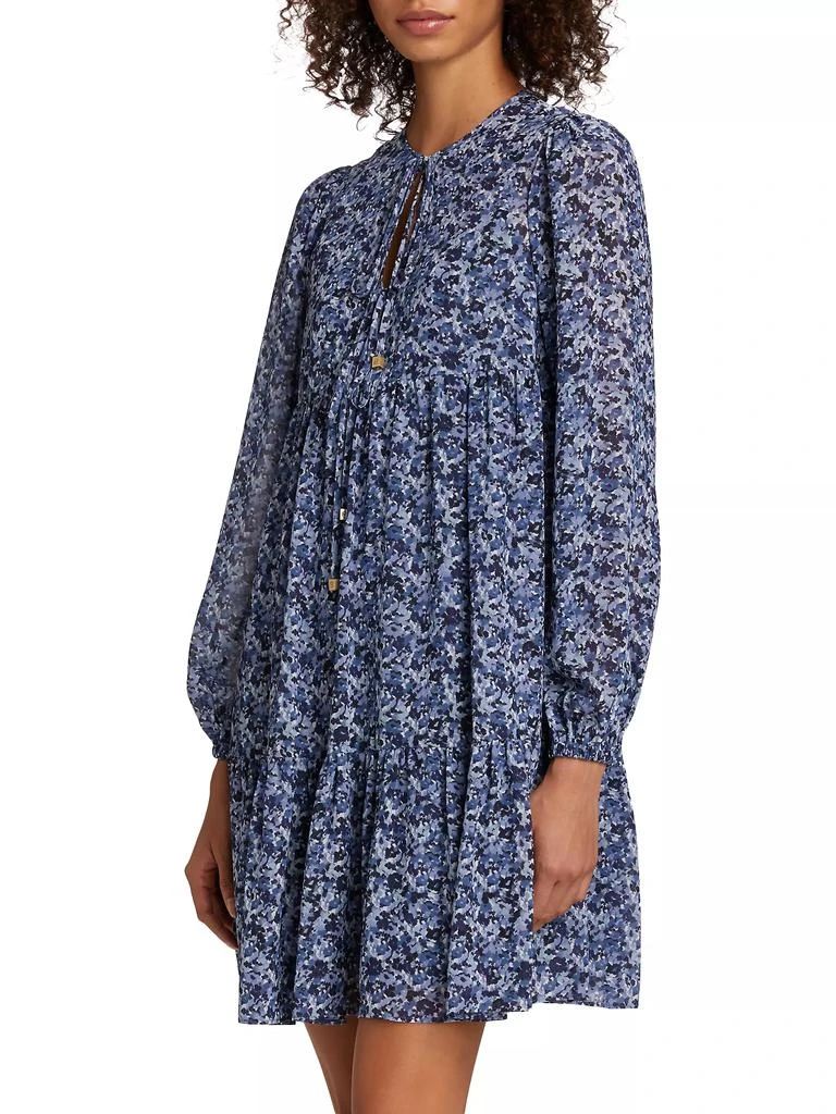 Michael Kors Tie Neck Mini Dress 4