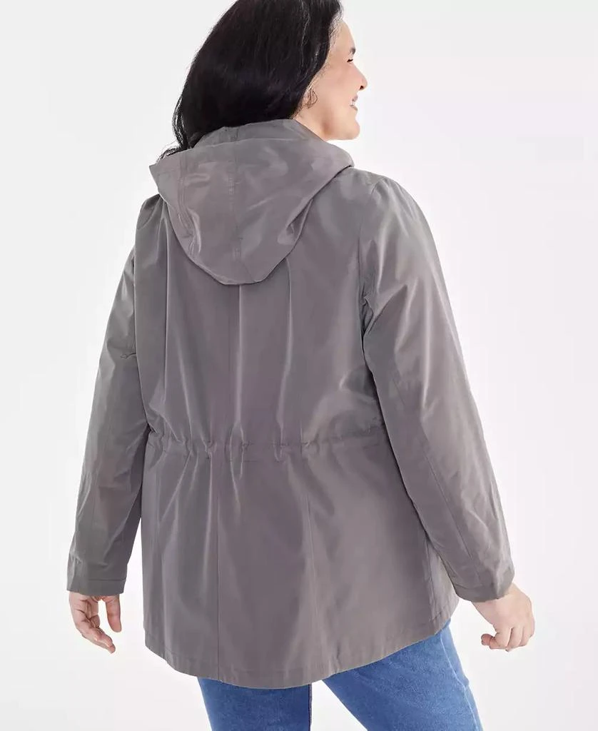 Style & Co Women's Plus Size Hooded Anorak, Created for Macy's 2