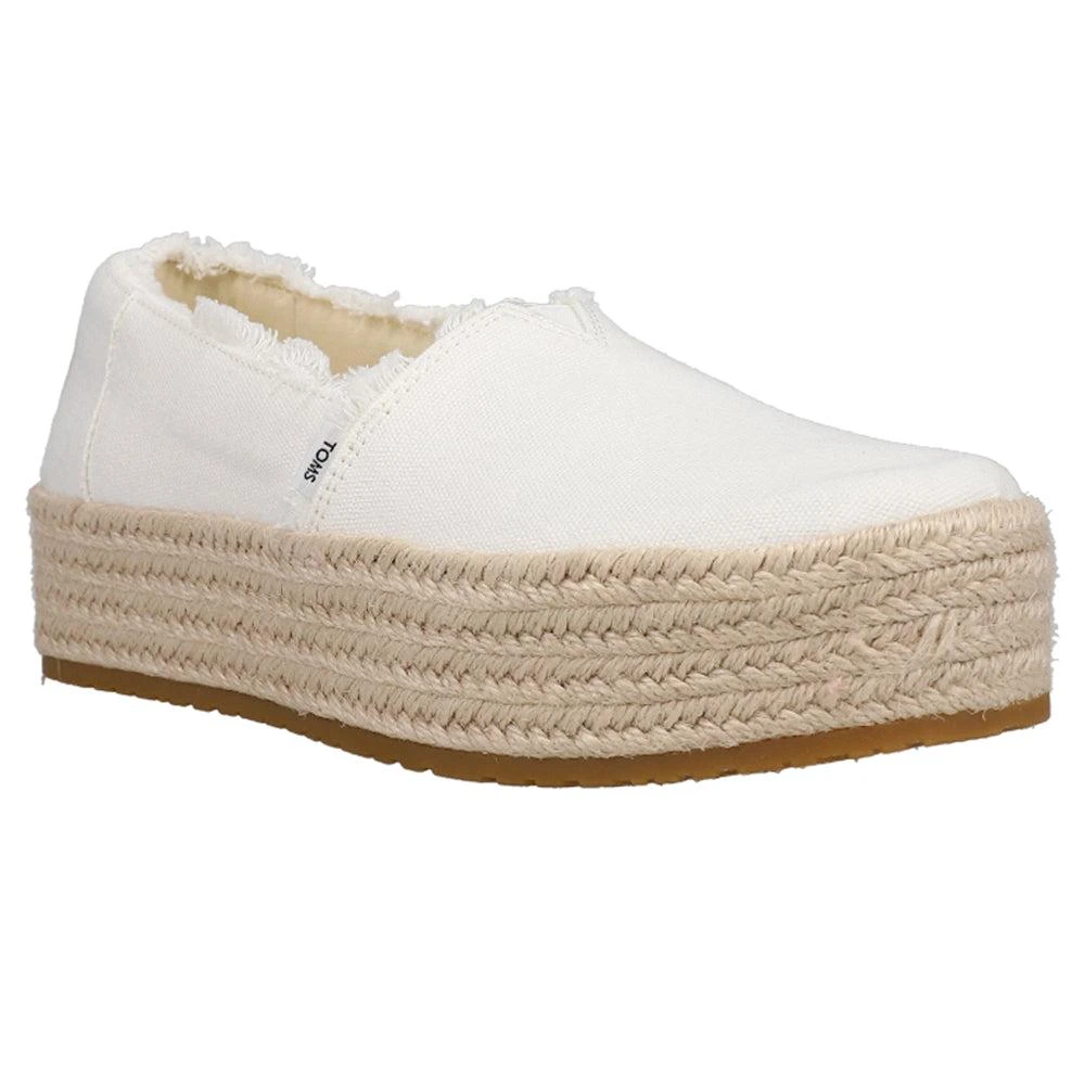 TOMS Valencia Platform Espadrille Slip On Flats 2