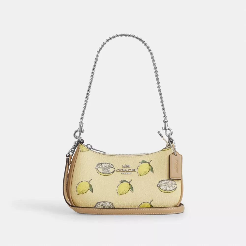 Coach Teri Mini Crossbody Bag With Lemon Print 1
