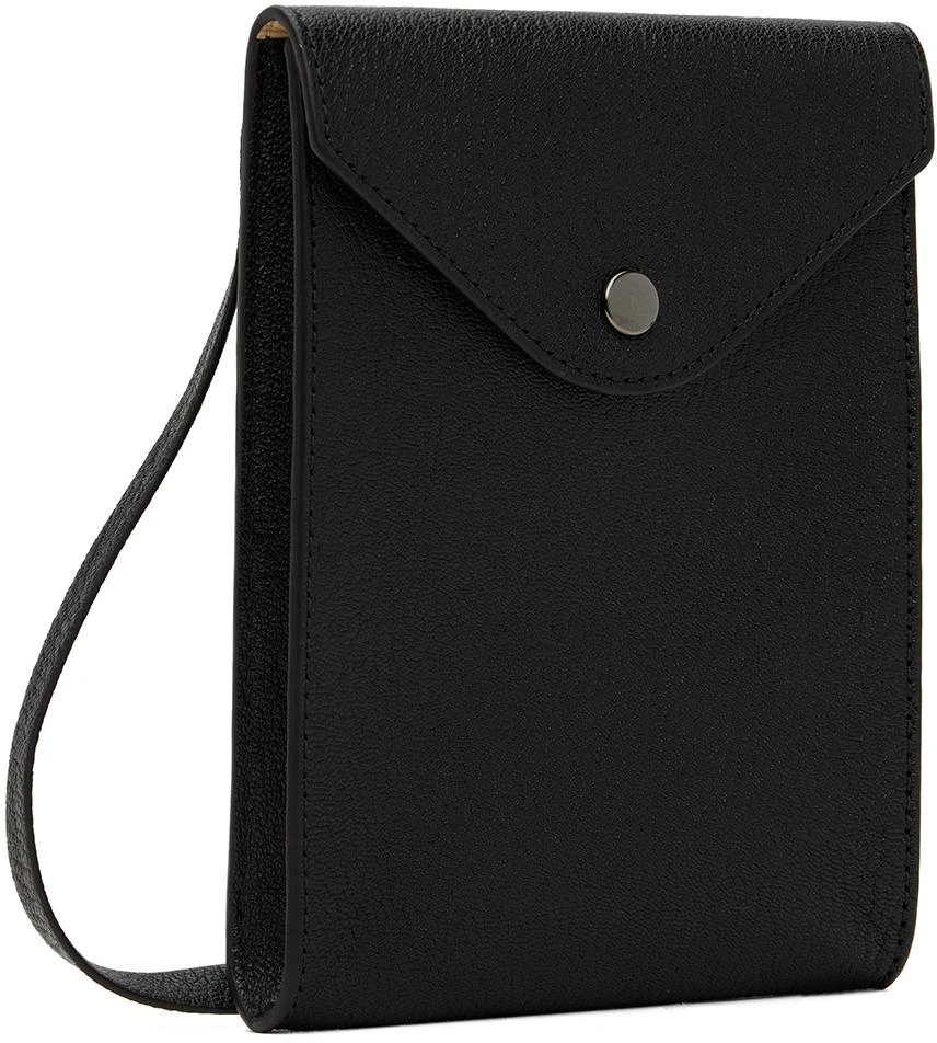 LEMAIRE Black Enveloppe Strap Shoulder Bag 2