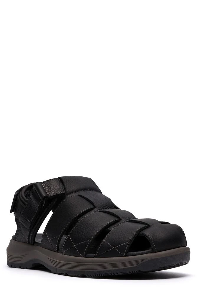 Malone Cross Mens Leather Comfort Slide Sandals – On Sale  display picture 2