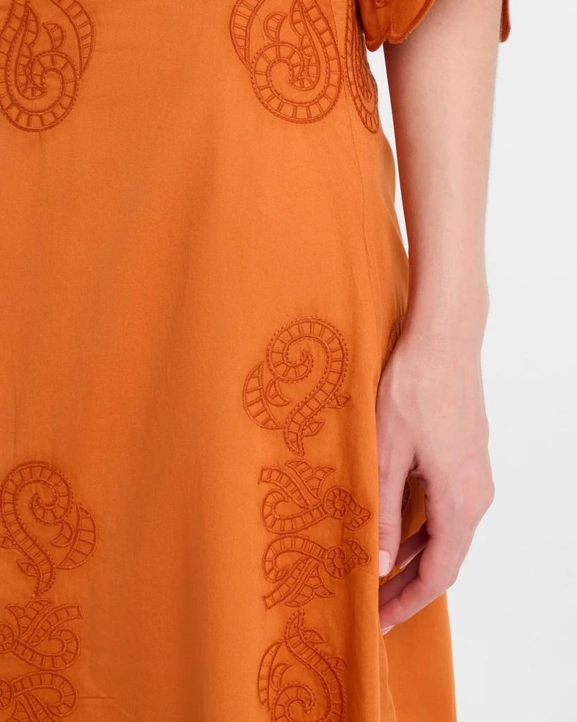 FIGUE Poppy Embroidered Maxi Skirt 5