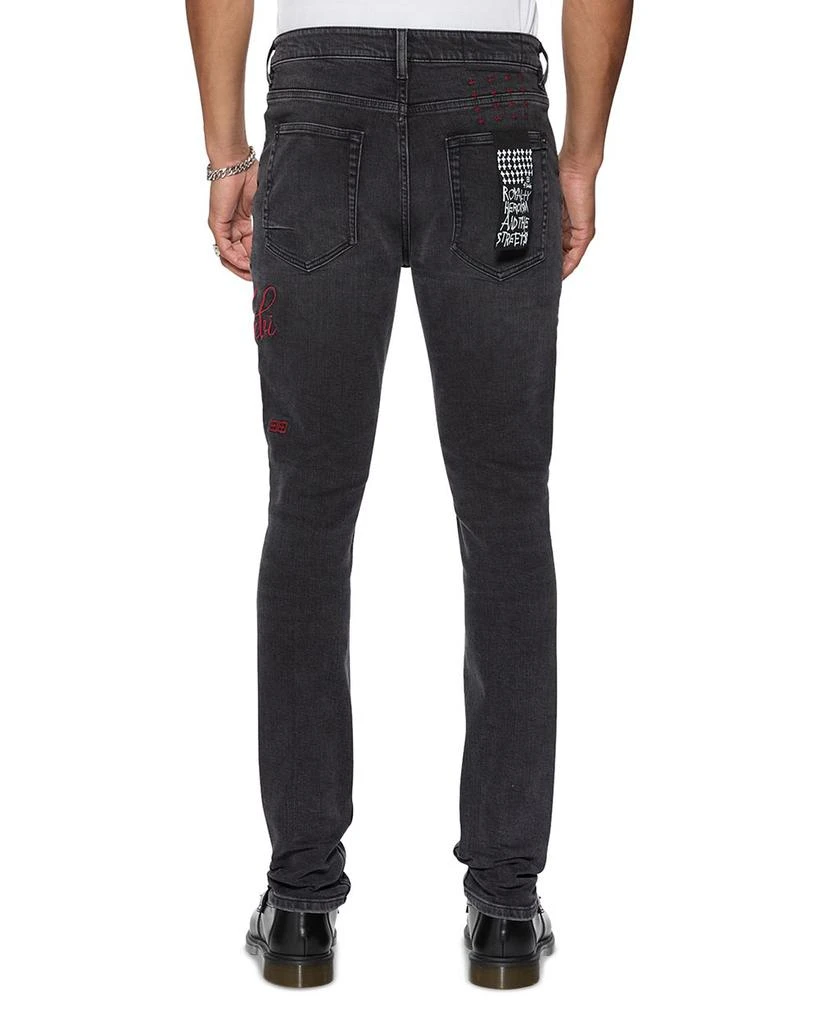 Ksubi Van Winkle Skinny Fit Jean in Black 3