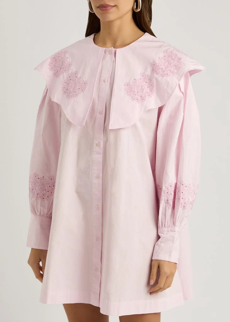DAMSON MADDER Mimi broderie anglaise cotton mini dress 2