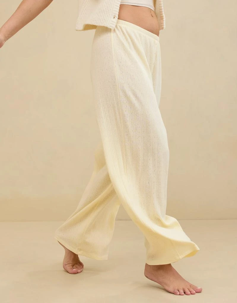 Aerie Aerie Off-Duty Pointelle Trouser PJ 5