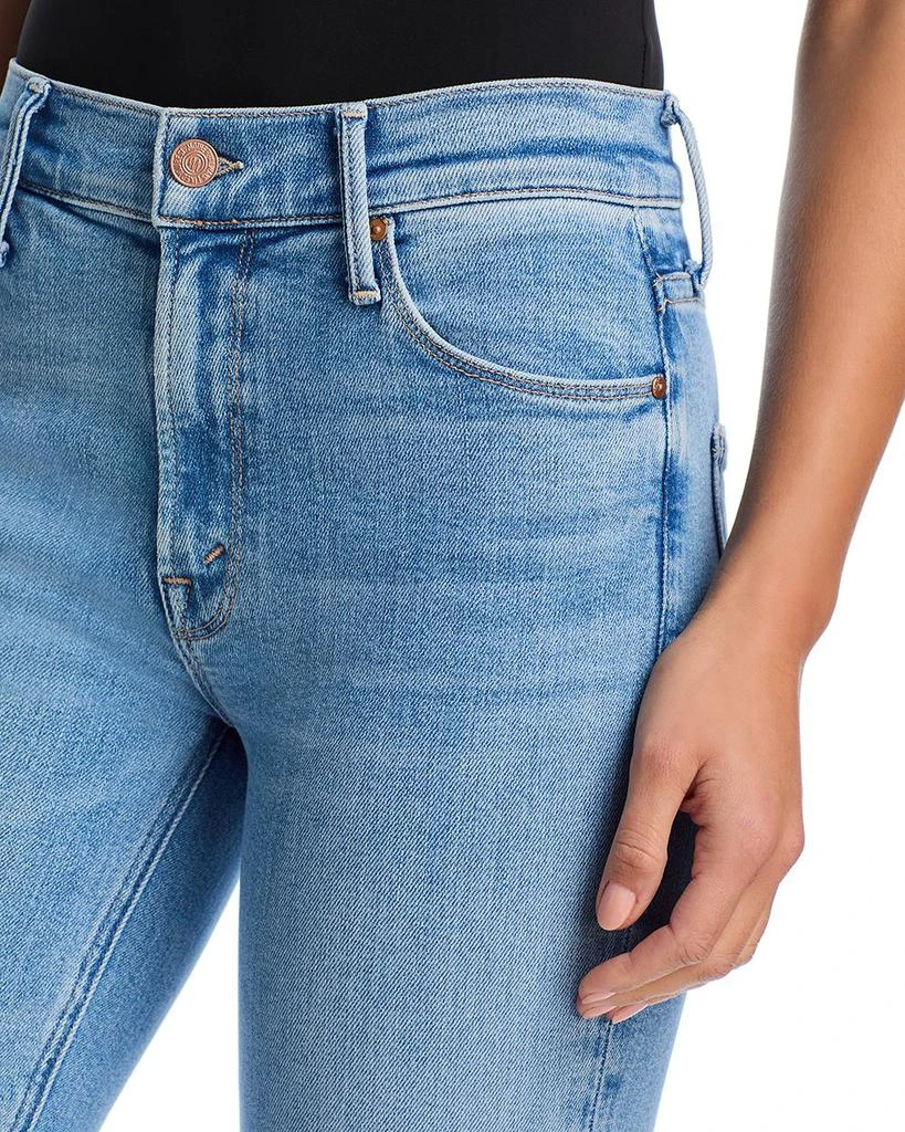 MOTHER Lil Mid Rise Dazzler Ankle Jeans in Blessing In Disguise 5