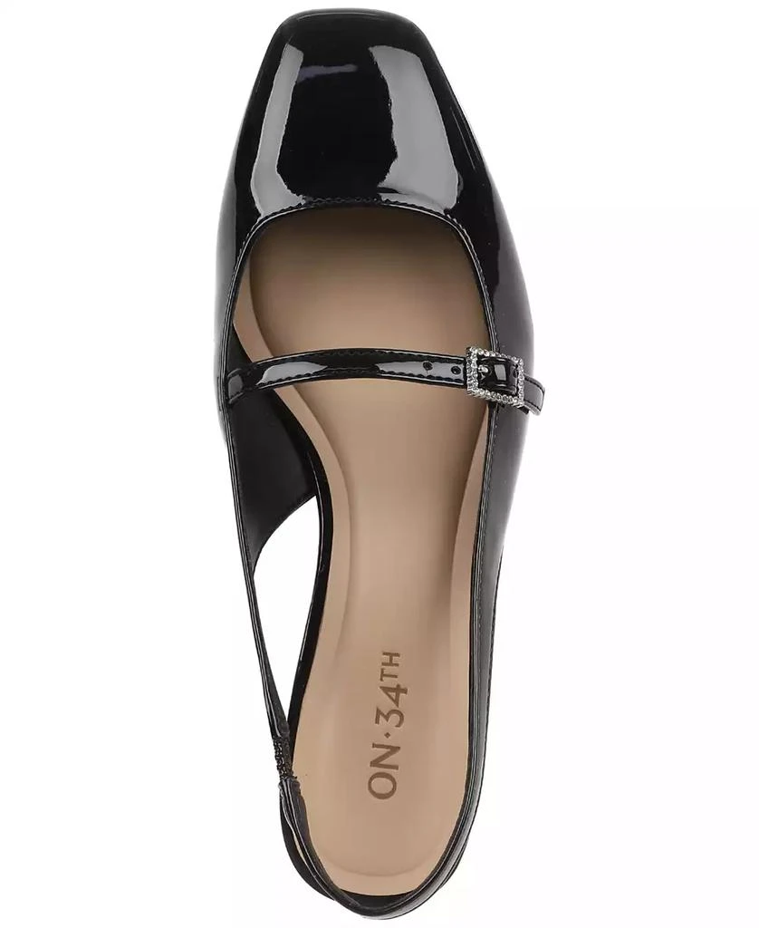 On 34th Women's Ameliaa Buckled Slingback Pumps, Created for Macy's 4