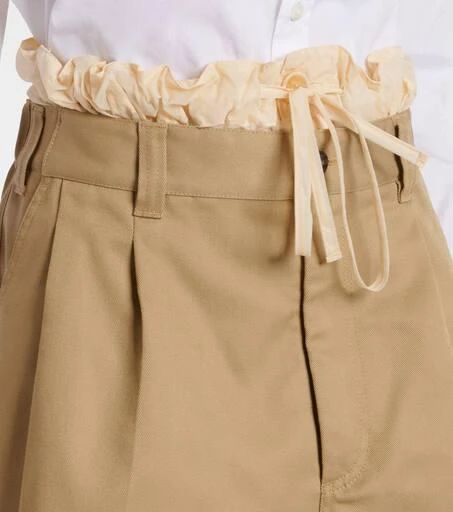 MAISON MARGIELA Layered tulle-trimmed skort 4