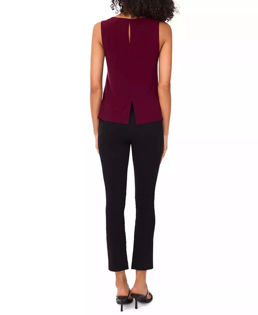 MSK Petite Round-Neck Sleeveless Top 2