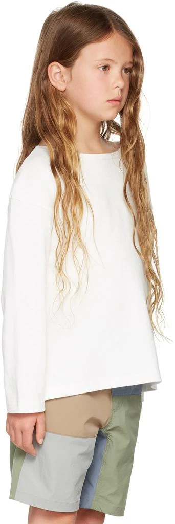 Kodomo BEAMS Kids White Basque T-Shirt 2