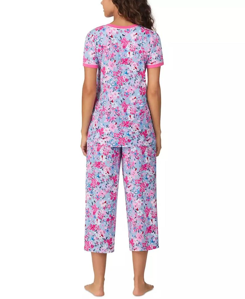 Cuddl Duds Women's Cropped Short-Sleeve Pajama Set 2
