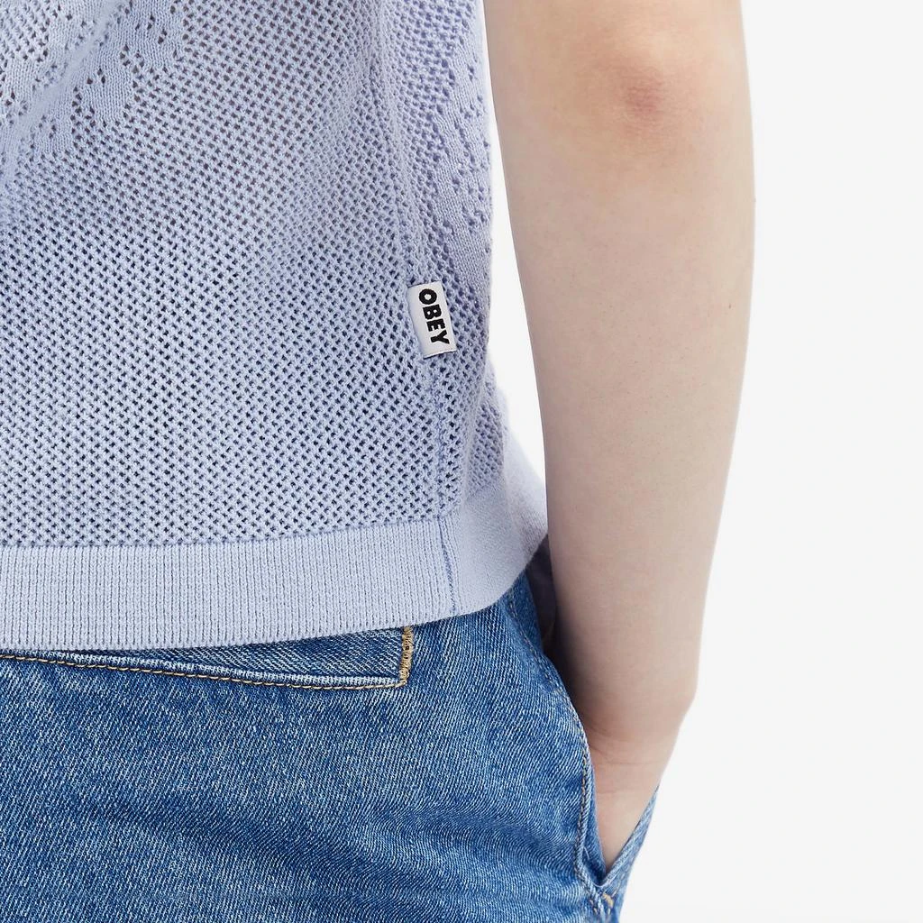Obey Obey Briana Open Knit Shirt 5