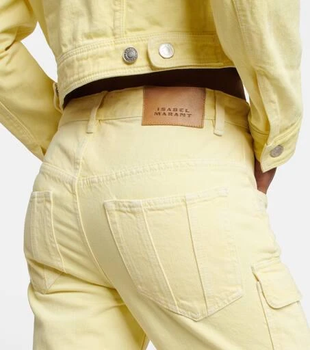 Isabel Marant Vokayo straight-leg cargo jeans 5